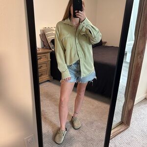 Forever 21 Sage green Shacket